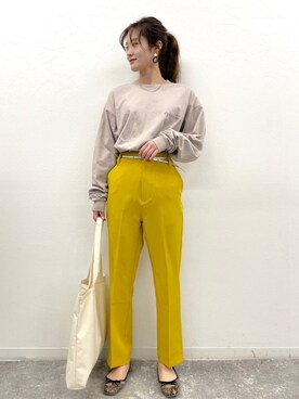 黄色パンツ の人気ファッションコーディネート Wear