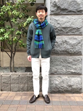 「SIVIGLIA（シビリア）のアイテム」を使った、Daigoさん（メンズ・177cm）の秋コーディネート