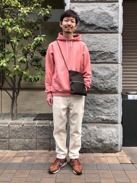 United Arrows ユナイテッドアローズのメンズコーディネート Zozotown カラー オレンジ 橙色系