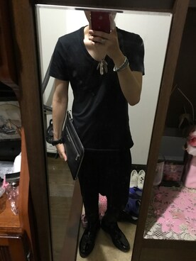 「フェザー」｜「アイテム（腕時計）」を使った、にしこりKさん（メンズ・171cm）の夏コーディネート