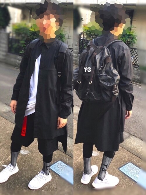 りょーた Y 3のバックパック リュックを使ったコーディネート Wear