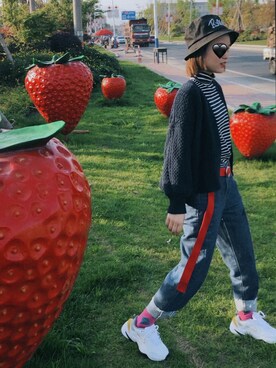 撒欢儿李思思さんのコーディネート