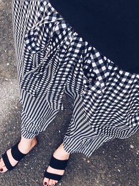 「ジーユー」｜nayumiさん（レディース・157cm）の夏コーディネート