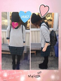 UNIQLO | フランネルシャツワンピース(シャツワンピース)