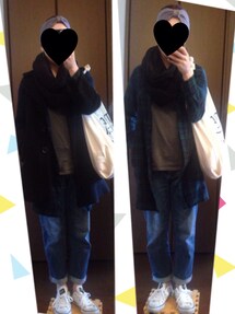 no brand | ニットリボンターバン(ヘアバンド)