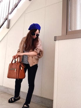 「Cameron Racy（キャメロンレイシー）のアイテム」を使った、Likoさん（レディース・152cm）の秋コーディネート