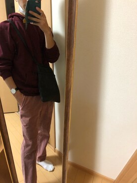 「417 EDIFICE（フォーワンセブンエディフィス）のアイテム（その他パンツ）」を使った、retannさん（メンズ・170cm）の秋コーディネート