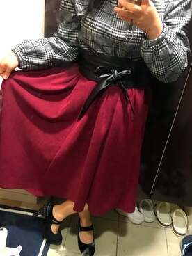 里紗さん（レディース・153cm）の冬コーディネート