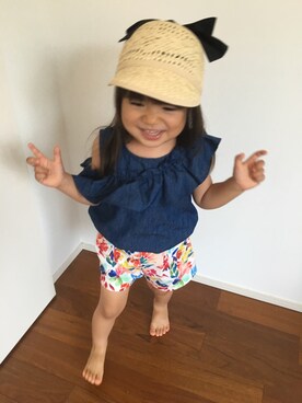 ♡non♡さん（キッズ・90cm）の夏コーディネート