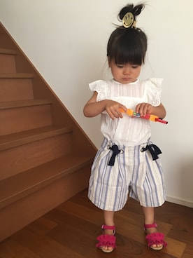 ♡non♡さん(キッズ・90cm)の夏コーディネート