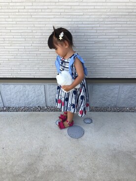 ♡non♡さん（キッズ・90cm）の夏コーディネート