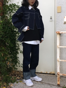 「jump（ジャンプ）のアイテム」を使った、songさん（レディース・160cm）の冬コーディネート