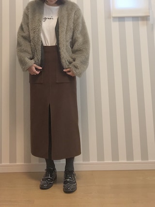 AURALEE（オーラリー）の「AURALEE スカート（スカート）」 - WEAR