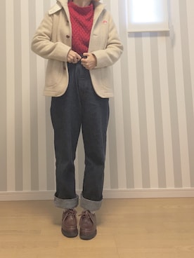 hmnr.sさん（レディース・157cm）の冬コーディネート