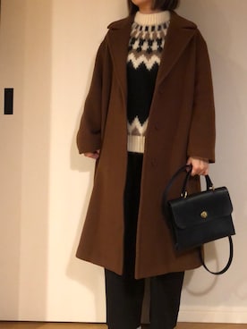 hmnr.sさん（レディース・157cm）の冬コーディネート