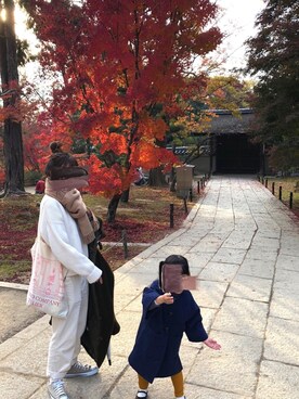 「アイラブCONVERSE」｜hmnr.sさん（レディース・157cm）の秋コーディネート