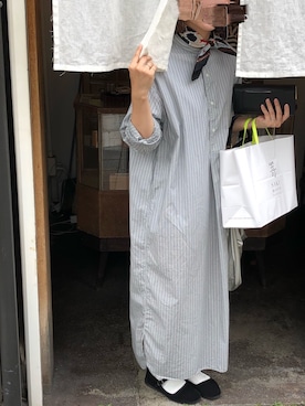 「カンフーシューズ」｜hmnr.sさん（レディース・157cm）の夏コーディネート