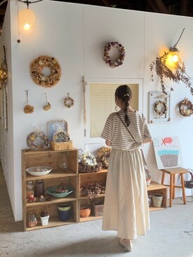 𝙢𝙖𝙮𝙪さん（レディース・165cm）の夏コーディネート