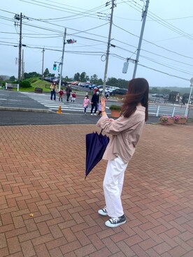 「FUN（ファン）のアイテム（ジャケット/アウター）」を使った、chanmasさん（レディース・165cm）の冬コーディネート