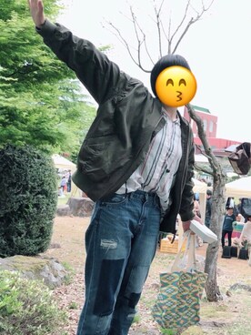 けろっぴさん（レディース・163cm）の春コーディネート