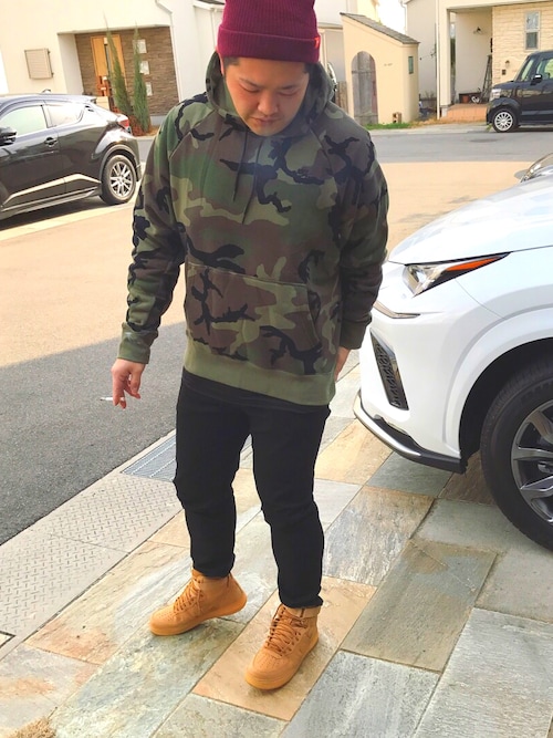 M R Nike Sbのパーカーを使ったコーディネート Wear