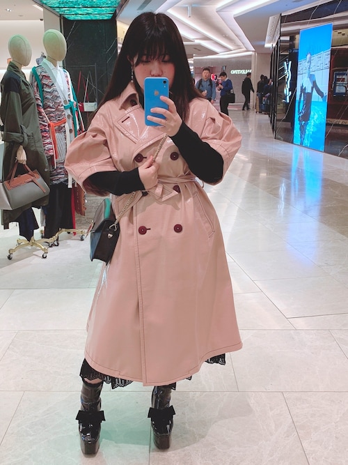 ぴよ Lillillyのトレンチコートを使ったコーディネート Wear