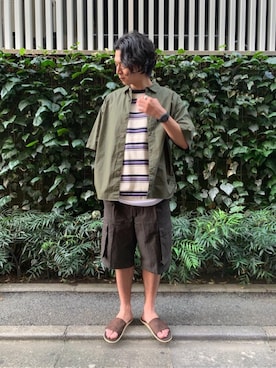 武藤 誠さん（メンズ・175cm）の夏コーディネート