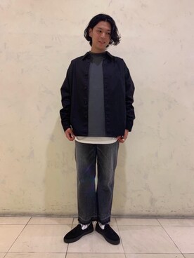 武藤 誠さん(メンズ・175cm)の秋コーディネート