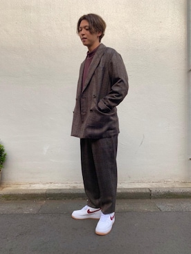 武藤 誠さん(メンズ・175cm)の秋コーディネート