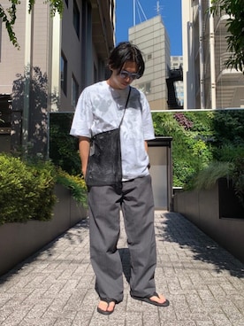 武藤 誠さん(メンズ・175cm)の夏コーディネート