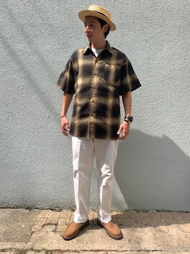 武藤 誠さん(メンズ・175cm)の夏コーディネート