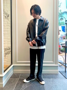 武藤 誠さん（メンズ・175cm）の秋コーディネート