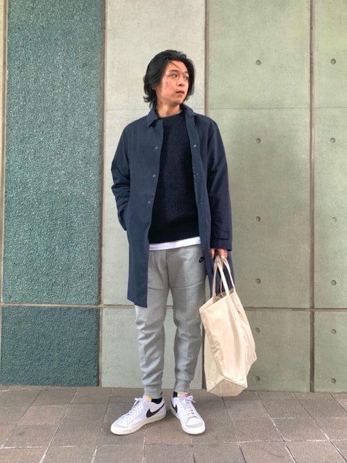 ビューティ ユース ユナイテッドアローズ 新宿メンズストア武藤 誠さんのステンカラーコートを使ったコーディネート Zozotown