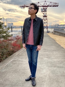 L Schott Nano Universe 別注レザーウエスタンジャケット schott／別注 レザー | ナノユニバース(NANO universe) | マルイウェブ