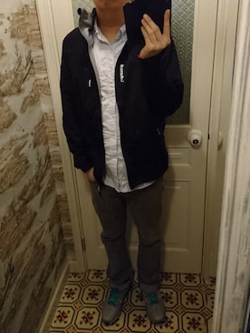 「Lafuma（ラフマ）のアイテム」を使った、Dasabala Limさん（メンズ・185cm）の春コーディネート