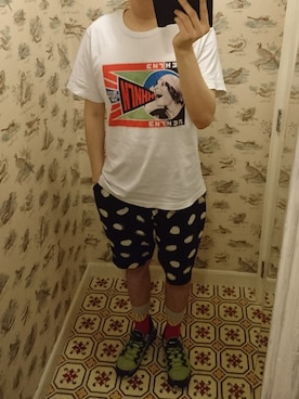 「Lafuma（ラフマ）のアイテム」を使った、Dasabala Limさん（メンズ・185cm）の春コーディネート