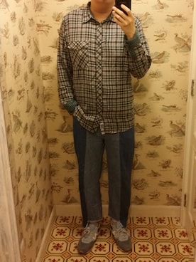 「Lafuma（ラフマ）のアイテム」を使った、Dasabala Limさん（メンズ・185cm）の夏コーディネート