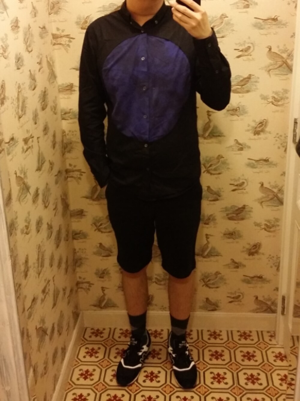 「ootd、outfit、夏コーデ、cosmic wonder、smartwool、Hong Kong、hkboy、streetstyle、men」｜「IZZUEのアイテム（シャツ/ブラウス、その他）」を使った、Dasabala Limさん（メンズ・185cm）の夏コーディネートの1枚目の写真