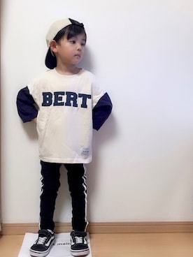 Hさんさん（キッズ・100cm）の秋コーディネート