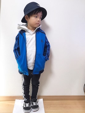 Hさんさん（キッズ・100cm）の秋コーディネート