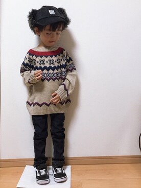 Hさんさん(キッズ・100cm)の秋コーディネート