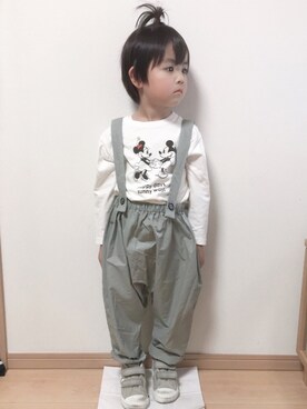 「LAGOM（LAGOM）のアイテム」を使った、Hさんさん（キッズ・100cm）の春コーディネート