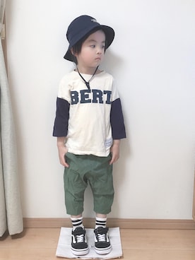 Hさんさん（キッズ・100cm）の春コーディネート