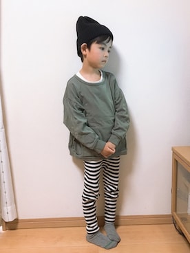 Hさんさん（キッズ・100cm）の春コーディネート