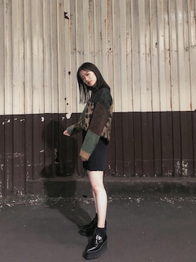 金澤 葵さん（レディース・158cm）の秋コーディネート