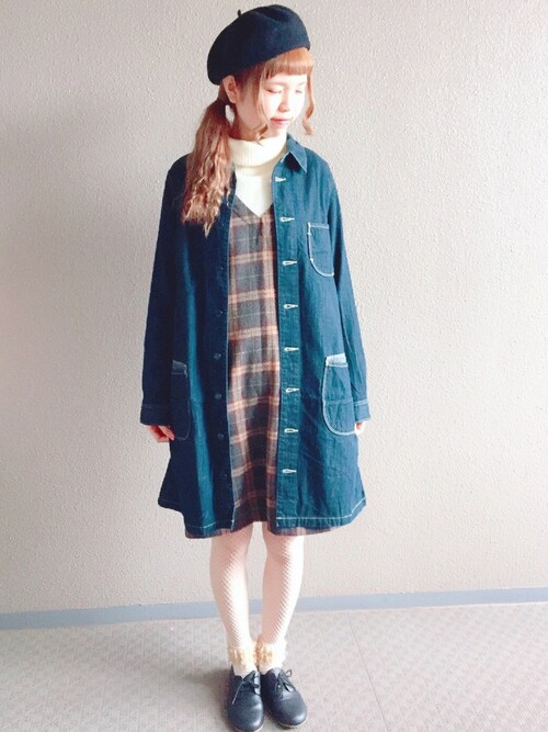 コンドウ アカリと柚子｜Samansa Mos2 blueのニット/セーターを使ったコーディネート - WEAR