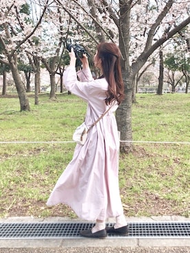 「平成最後のWEARISTAセンバツ」｜「アイテム（ワンピース/ドレス）」を使った、アカリと柚子さん（レディース・165cm）の春コーディネート
