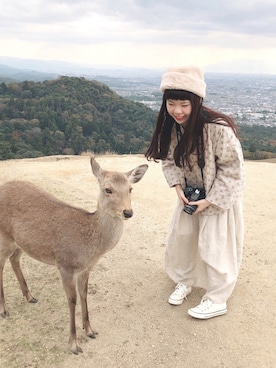 アカリと柚子さん(レディース・165cm)の秋コーディネート