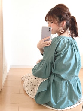 アカリと柚子さん（レディース・165cm）の春コーディネート