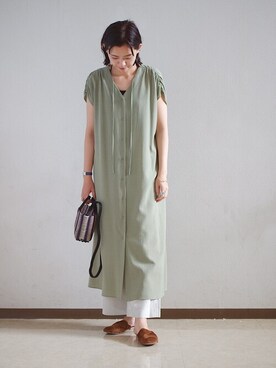 「diminutivo」｜山下さん（レディース・168cm）の夏コーディネート